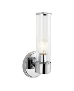 JONATHAN Y Cecil 1-Light Tall Cylinder Modern Mid-Century LED Vanity