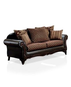 Furniture Of America Wiluna Flared Arm Sofa