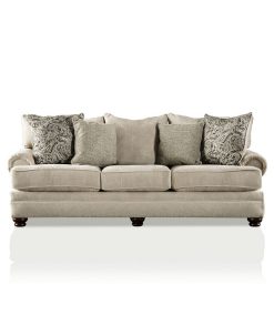 Furniture Of America Lismore Recessed Arm Sofa