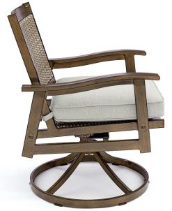 Furniture Kathan Outdoor Swivel Dining Chair, Created For Macy's -Costway Shop 20743592 fpx