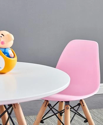 Best Master Furniture Clifford Children's Dinette Set, 5 Pieces 4 Best Master Furniture Clifford Children's Dinette Set, 5 Pieces - Image 2