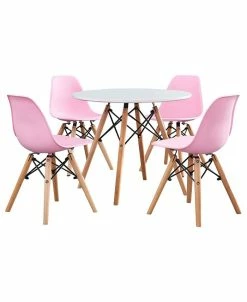 Best Master Furniture Clifford Children's Dinette Set, 5 Pieces