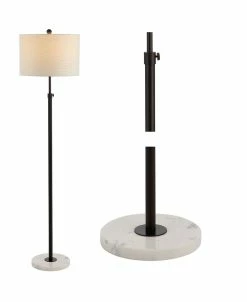 JONATHAN Y Une Adjustable LED Floor Lamp