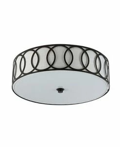 JONATHAN Y Ubrey 3-Light LED Flush Mount -Costway Shop 20900465 fpx