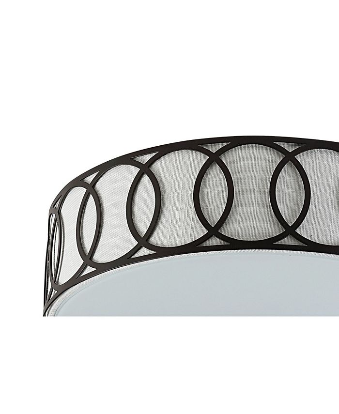 ubrey 3-Light LED Flush Mount JONATHAN Y Ubrey 3-Light LED Flush Mount -Costway Shop