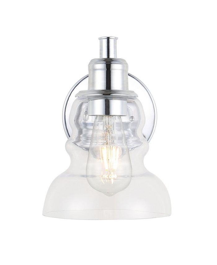 JONATHAN Y Manhattan Vintage-like 1-Light Industrial Rustic LED Vanity 6 JONATHAN Y Manhattan Vintage-like 1-Light Industrial Rustic LED Vanity - Image 4