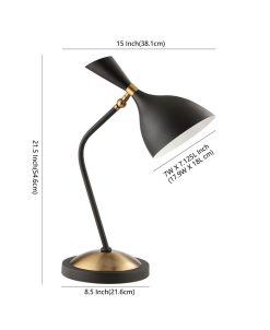 JONATHAN Y Lbert Iron Retro Mid-Century LED Table Lamp 5 JONATHAN Y Lbert Iron Retro Mid-Century LED Table Lamp -Costway Shop 20917645 fpx