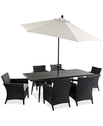 vanti 7-Pc Outdoor Dining Set Agio Vanti 7-Pc Outdoor Dining Set -Costway Shop