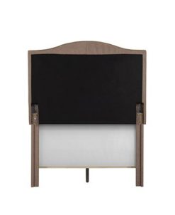 HomeFare Stitched Camel Back Upholstered Bed, Twin -Costway Shop 21033102 fpx