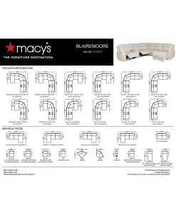 CLOSEOUT! Blairemoore Leather Recliner, Created For Macy's -Costway Shop 22037981 fpx