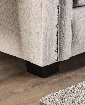 Varney Upholstered Sofa Furniture Of America Varney Upholstered Sofa -Costway Shop