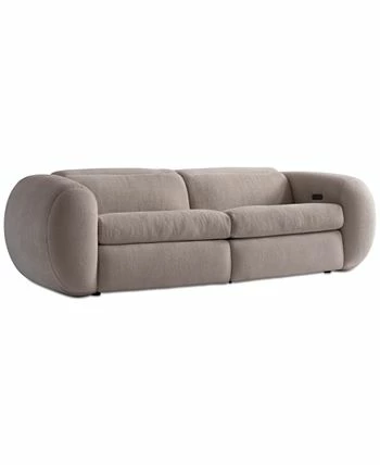 Furniture Montreaux Fabric Sofa With Power Motion Foot Rest, Created For Macy's 5 Furniture Montreaux Fabric Sofa With Power Motion Foot Rest, Created For Macy's - Image 3