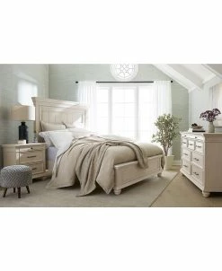 Furniture Quincy Grey King Bed, Created For Macy's -Costway Shop 22557180 fpx