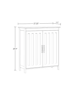 RiverRidge Home Monroe 2-Door Floor Cabinet 10 RiverRidge Home Monroe 2-Door Floor Cabinet -Costway Shop 22580664 fpx