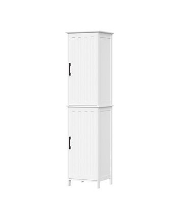 Monroe 2-Door Tall Cabinet RiverRidge Home Monroe 2-Door Tall Cabinet -Costway Shop