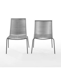 Crosley Fenton 2 Piece Outdoor Wicker Stackable Chair Set 4 Crosley Fenton 2 Piece Outdoor Wicker Stackable Chair Set -Costway Shop 22590776 fpx