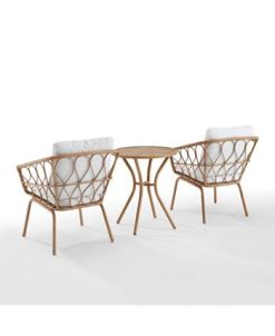 Crosley Juniper 3 Piece Indoor Outdoor Wicker Bistro Set 4 Crosley Juniper 3 Piece Indoor Outdoor Wicker Bistro Set -Costway Shop 22590897 fpx