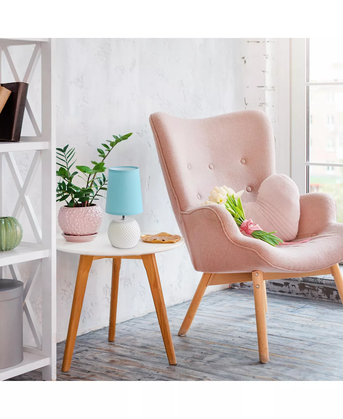 Simple Designs Tudded Texture Table Lamp 13 Simple Designs Tudded Texture Table Lamp - Image 11