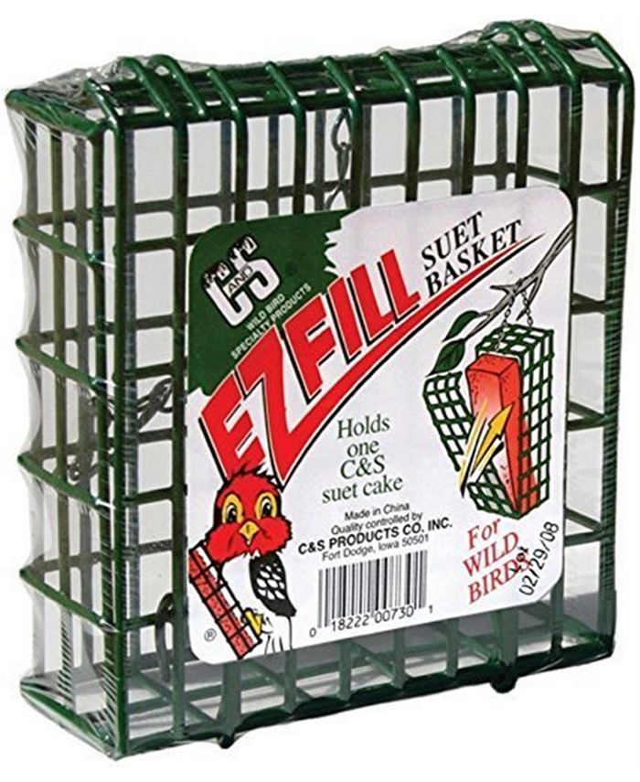 EZ Fill Suet Bird Feeder Basket C & S Products Co Inc EZ Fill Suet Bird Feeder Basket -Costway Shop