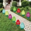 Big Dot Of Happiness Christmas Light Bulbs - Lawn Decor - Outdoor Holiday Party Yard Decor - 10 Piece -Costway Shop 23265142 fpx
