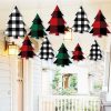 Big Dot Of Happiness Liday Plaid Trees - Outdoor Christmas Porch & Tree Yard Decor - 10 Pc -Costway Shop 23265145 fpx
