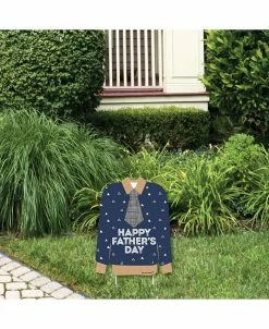 Big Dot Of Happiness My Dad Is Rad - Outdoor Lawn Sign - Father's Day Party Yard Sign - 1 Pc