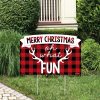 Big Dot Of Happiness Prancing Plaid - Holiday Yard Sign Lawn Decor - Merry Christmas Party Yardy Sign 2 Big Dot Of Happiness Prancing Plaid - Holiday Yard Sign Lawn Decor - Merry Christmas Party Yardy Sign -Costway Shop 23265571 fpx