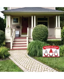 Big Dot Of Happiness Christmas Gnomes - Holiday Yard Lawn Decor - Merry Christmas Party Yardy Sign -Costway Shop 23265597 fpx