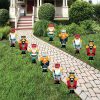 Big Dot Of Happiness Christmas Nutcracker - Lawn Decor - Outdoor Holiday Party Yard Decor - 10 Piece -Costway Shop 23265622 fpx