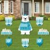 Big Dot Of Happiness Ukkah Bear - Lawn Decor - Chanukah Holiday Sweater Yard Signs - Set Of 8 -Costway Shop 23266267 fpx