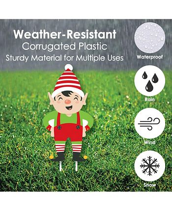 Very Merry Christmas - Outdoor Lawn Decor Holiday Santa Party Yard Signs - 8 Ct Big Dot Of Happiness Very Merry Christmas - Outdoor Lawn Decor Holiday Santa Party Yard Signs - 8 Ct -Costway Shop