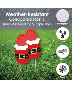 Big Dot Of Happiness Christmas Pajamas Outdoor Lawn Decorations - Holiday Party Yard Signs 8 Ct -Costway Shop 23266878 fpx