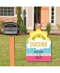 Big Dot Of Happiness You Are My Sunshine - Party Decor - Birthday Or Baby Shower Welcome Yard Sign 7 Big Dot Of Happiness You Are My Sunshine - Party Decor - Birthday Or Baby Shower Welcome Yard Sign -Costway Shop 23268271 fpx