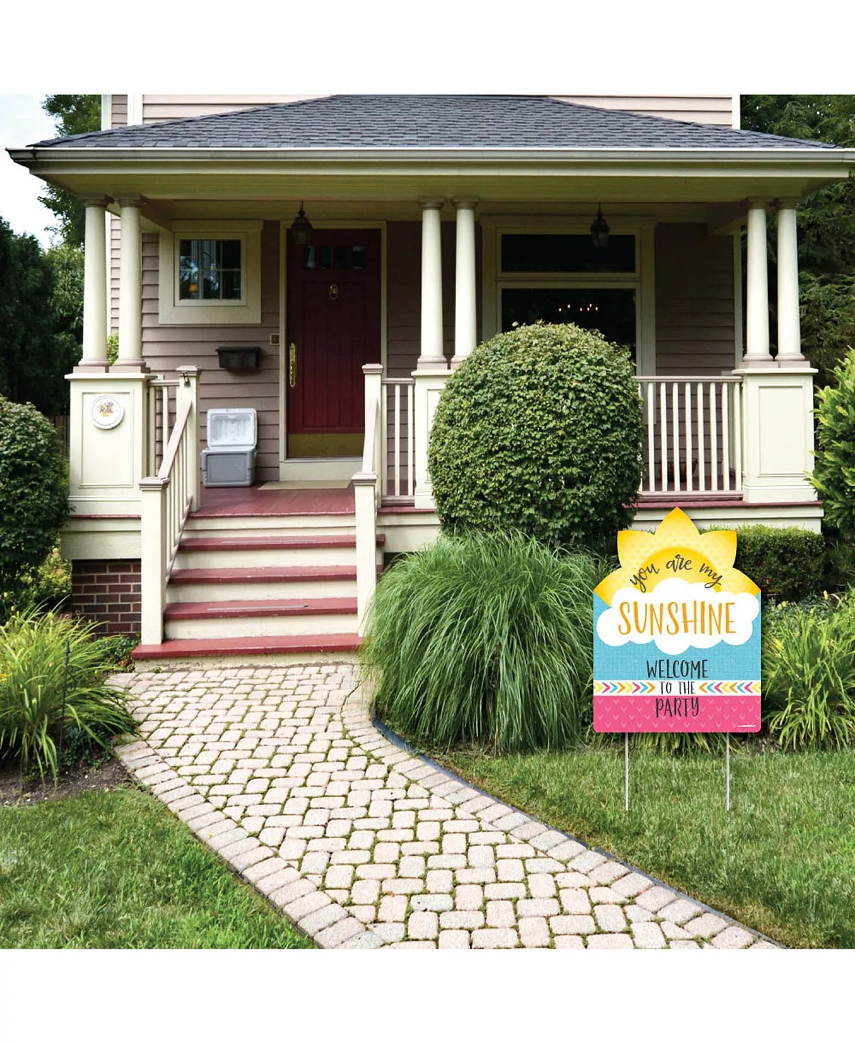 Big Dot Of Happiness You Are My Sunshine - Party Decor - Birthday Or Baby Shower Welcome Yard Sign 5 Big Dot Of Happiness You Are My Sunshine - Party Decor - Birthday Or Baby Shower Welcome Yard Sign - Image 3