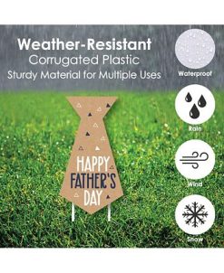 Big Dot Of Happiness My Dad Is Rad - Outdoor Lawn Decor - Father's Day Yard Signs - Set Of 8 -Costway Shop 23268547 fpx