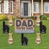 Big Dot Of Happiness My Dad Is Rad - Outdoor Lawn Decor - Father's Day Yard Signs - Set Of 8 1 Big Dot Of Happiness My Dad Is Rad - Outdoor Lawn Decor - Father's Day Yard Signs - Set Of 8 -Costway Shop 23268549 fpx