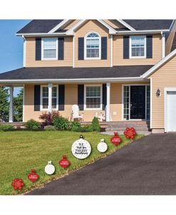 Big Dot Of Happiness Red & Gold Friendsmas - Lawn Decor - Friends Christmas Yard Signs - Set Of 8 3 Big Dot Of Happiness Red & Gold Friendsmas - Lawn Decor - Friends Christmas Yard Signs - Set Of 8 -Costway Shop 23268856 fpx