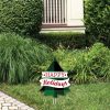 Big Dot Of Happiness Liday Plaid Trees - Happy Holidays Outdoor Lawn Sign Christmas Yard Sign 1 Pc -Costway Shop 23270734 fpx