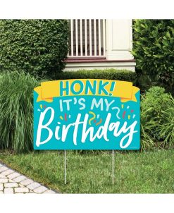 Big Dot Of Happiness K, It's My Birthday - Birthday Party Yard Sign Lawn Decor - Party Yardy Sign