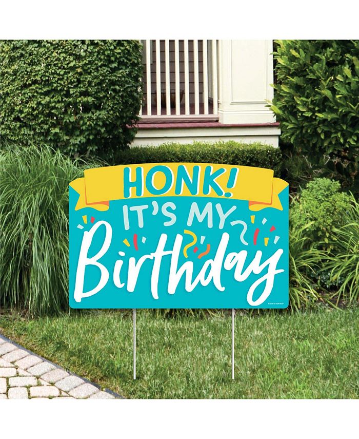 k, It's My Birthday - Birthday Party Yard Sign Lawn Decor - Party Yardy Sign Big Dot Of Happiness K, It's My Birthday - Birthday Party Yard Sign Lawn Decor - Party Yardy Sign -Costway Shop