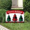 Big Dot Of Happiness Liday Plaid Trees - Christmas Yard Lawn Decor Happy Holidays Party Yardy Sign 1 Big Dot Of Happiness Liday Plaid Trees - Christmas Yard Lawn Decor Happy Holidays Party Yardy Sign -Costway Shop 23270839 fpx
