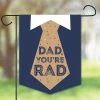 Big Dot Of Happiness My Dad Is Rad - Lawn And Yard Home Decor - Father's Day Garden Flag 12 X 15.25 -Costway Shop 23270971 fpx