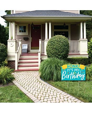 k, It's My Birthday - Birthday Party Yard Sign Lawn Decor - Party Yardy Sign Big Dot Of Happiness K, It's My Birthday - Birthday Party Yard Sign Lawn Decor - Party Yardy Sign -Costway Shop