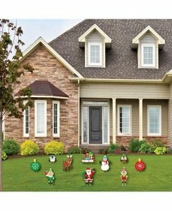 Big Dot Of Happiness Very Merry Christmas Lawn Decor - Outdoor Holiday Santa Claus Yard Decor - 10 Pc 7 Big Dot Of Happiness Very Merry Christmas Lawn Decor - Outdoor Holiday Santa Claus Yard Decor - 10 Pc -Costway Shop 23274016 fpx