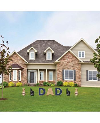 My Dad Is Rad - Yard Sign Outdoor Lawn Decor Happy Father's Day Yard Signs - Dad Big Dot Of Happiness My Dad Is Rad - Yard Sign Outdoor Lawn Decor Happy Father's Day Yard Signs - Dad -Costway Shop