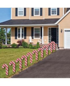 Big Dot Of Happiness C&y Cane Lawn Decor - Outdoor Holiday & Christmas Yard Decor - 10 Piece 4 Big Dot Of Happiness C&y Cane Lawn Decor - Outdoor Holiday & Christmas Yard Decor - 10 Piece -Costway Shop 23274677 fpx