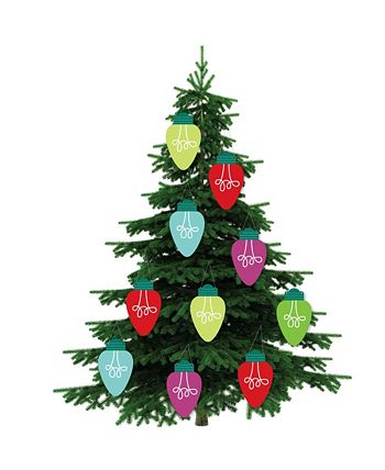 Christmas Light Bulbs - Outdoor Holiday Porch & Tree Yard Decor - 10 Pc Big Dot Of Happiness Christmas Light Bulbs - Outdoor Holiday Porch & Tree Yard Decor - 10 Pc -Costway Shop