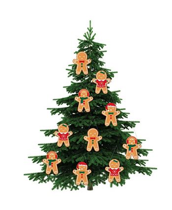 Gingerbread Christmas - Outdoor Holiday Porch & Tree Yard Decor - 10 Pc Big Dot Of Happiness Gingerbread Christmas - Outdoor Holiday Porch & Tree Yard Decor - 10 Pc -Costway Shop