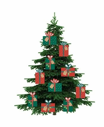 Big Dot Of Happiness Y Holiday Presents - Outdoor Christmas Porch Tree Yard Decor 10 Pc 4 Big Dot Of Happiness Y Holiday Presents - Outdoor Christmas Porch Tree Yard Decor 10 Pc - Image 2