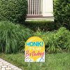 Big Dot Of Happiness K, It's My Birthday - Outdoor Lawn Sign - Party Parade Yard Sign - 1 Pc 2 Big Dot Of Happiness K, It's My Birthday - Outdoor Lawn Sign - Party Parade Yard Sign - 1 Pc -Costway Shop 23278990 fpx